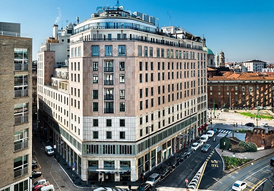 Hotel The Square Milano Duomo Esterno foto